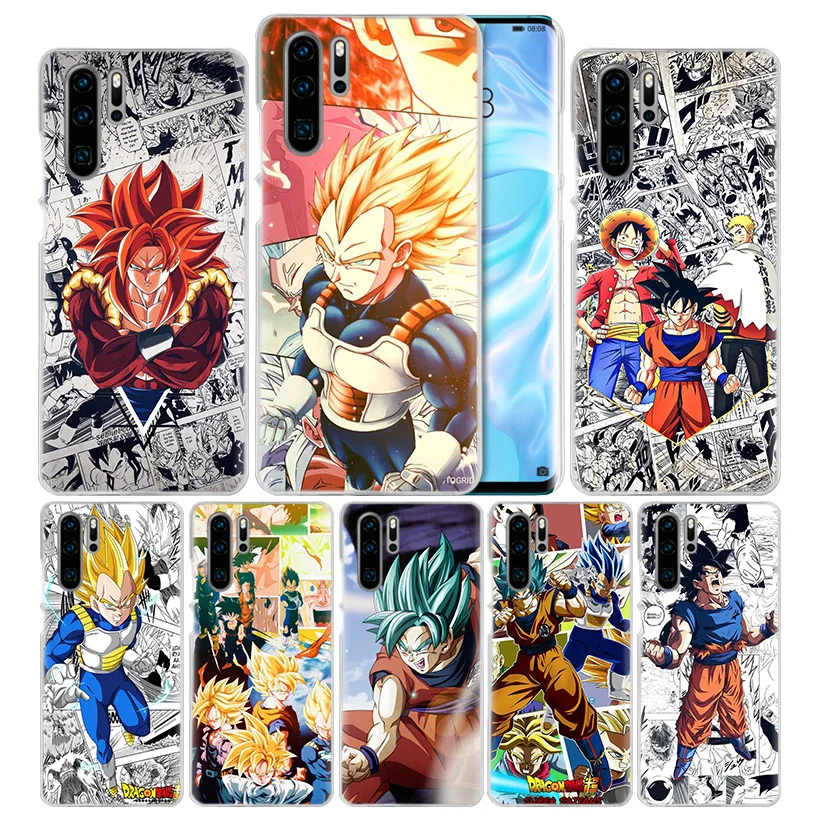 Чехол Dragon Ball Goku Z для huawei P20 P Smart Z Plus Nova 5 5i P30 P10 P9 P8 mate 10 20 30 Lite Pro Жесткий чехол для телефона с аниме