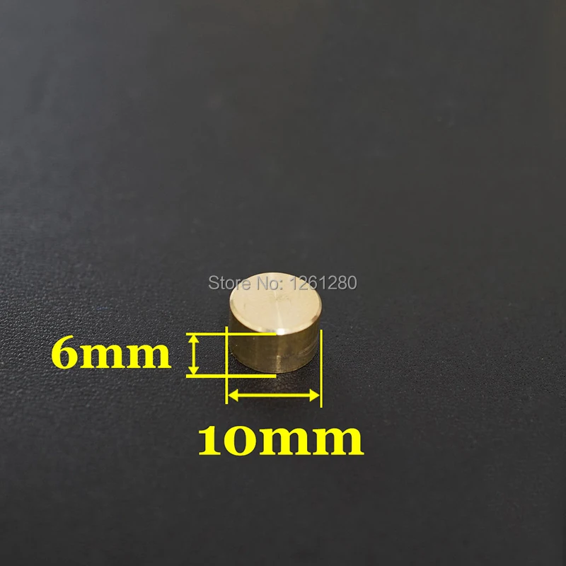 Латунная пряжка круглая дуга в форме ведра сделай сам декоративная для ногтей