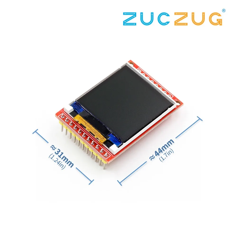 TFT Display 0.96/1.44/1.8 inch IPS 7P SPI HD 65K Full Color LCD Module ST7735 Drive IC 80*160 (Not OLED) For Arduino | Электронные