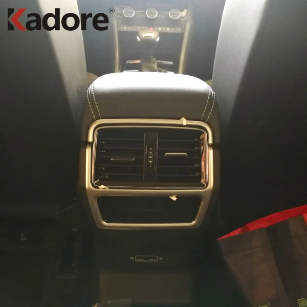 Аксессуары для интерьера Skoda Kodiaq 2016 2017 2018 подлокотник накладка на заднее