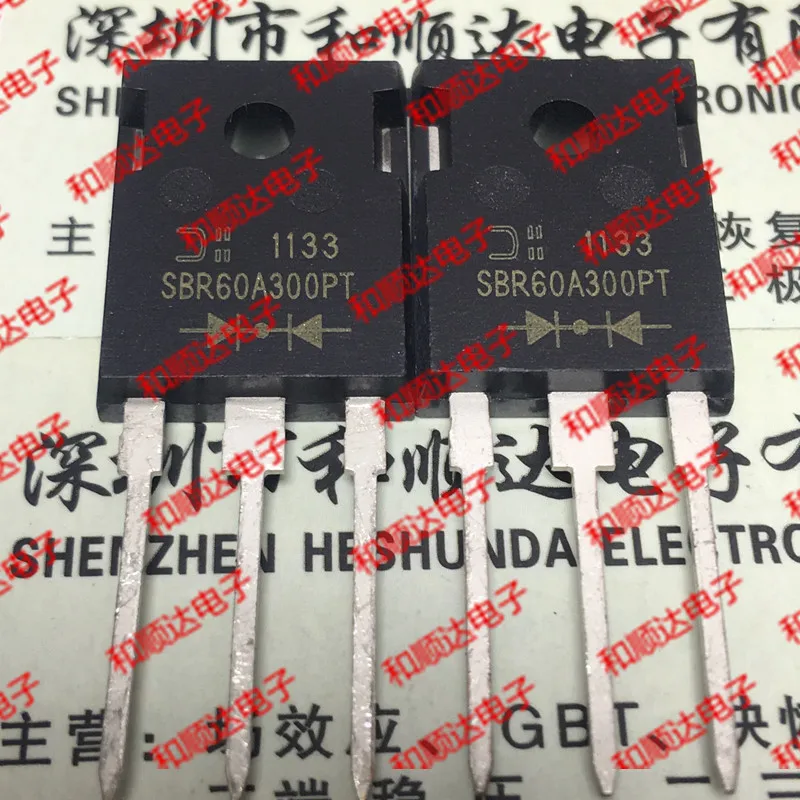 Оригинальный Новый/2 шт/SBR60A300PT диод TO-247 | Обустройство дома