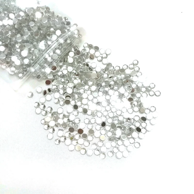 500 шт. акриловые Стразы 5 мм высококачественные круглые бриллиантовые