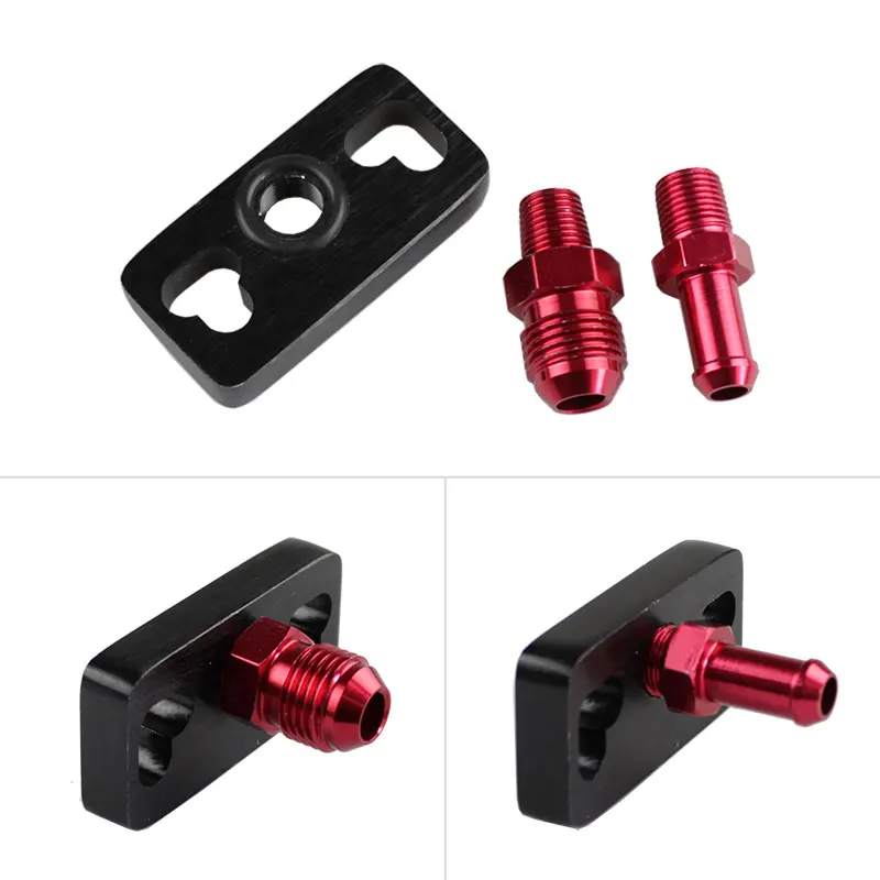Алюминиевый 1 шт. адаптер регулятора Черный Турбо Топливная рейка доставка