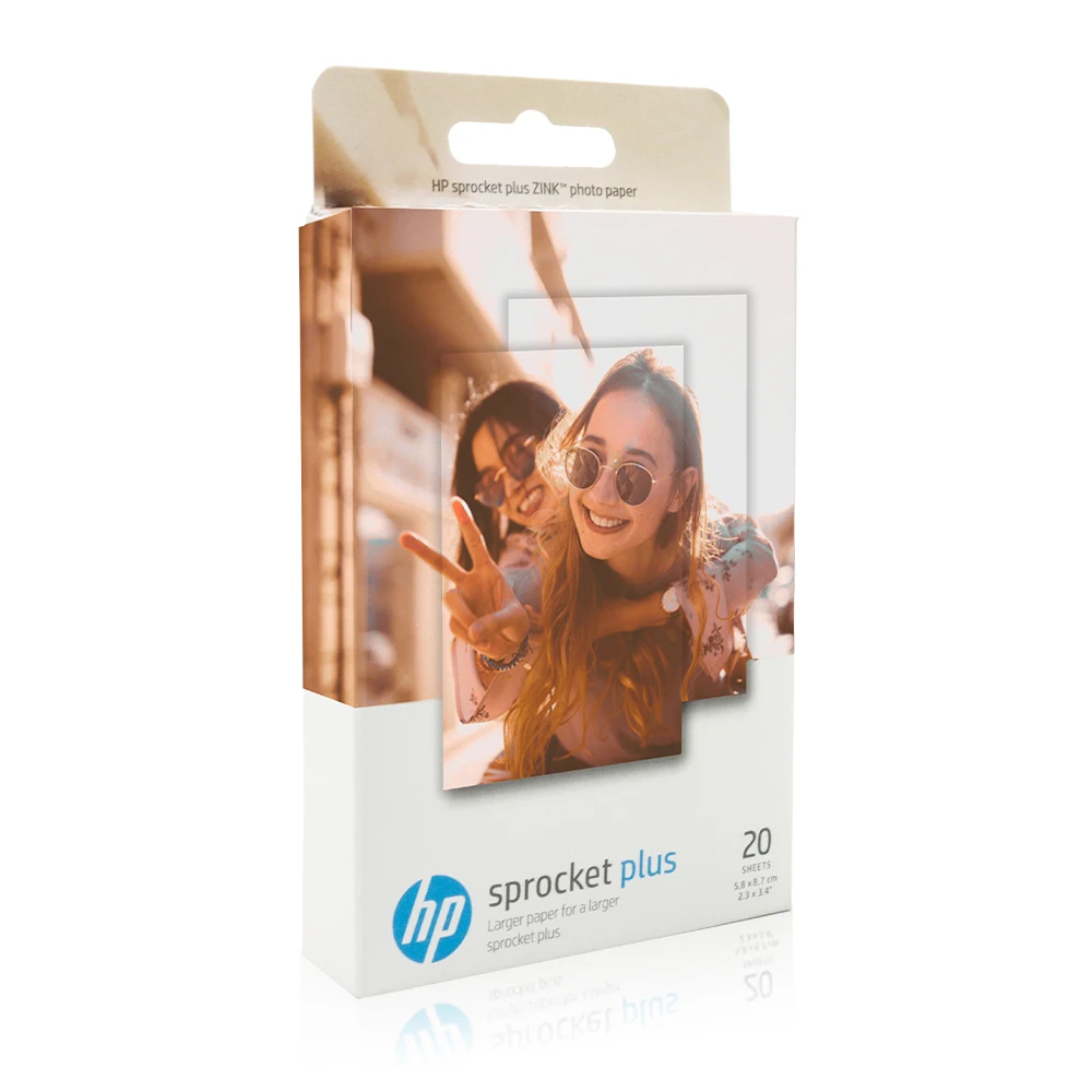 Верхний цвет карманная фотобумага для HP Звездочка плюс фотопринтер ZINK 5.8x8.7 см