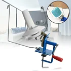 Держатель для намотки кабеля из струна из волокна шерсти, с металлическими зубчатыми зажимами, намотчик резьбы