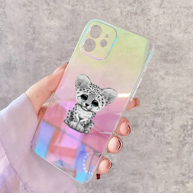 

Leopard cartoon Phone Case For iphone 11/12 Pro 11Pro/12Pro Max mini 6 7 8 6s Plus Case For iphone X XR XS max SE 2020 Apple
