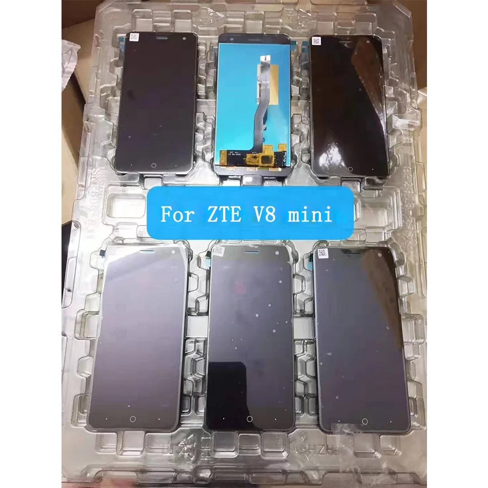 ЖК-дисплей для ЖК-дисплея ZTE V8 pro lite мини экрана и кодирующий преобразователь