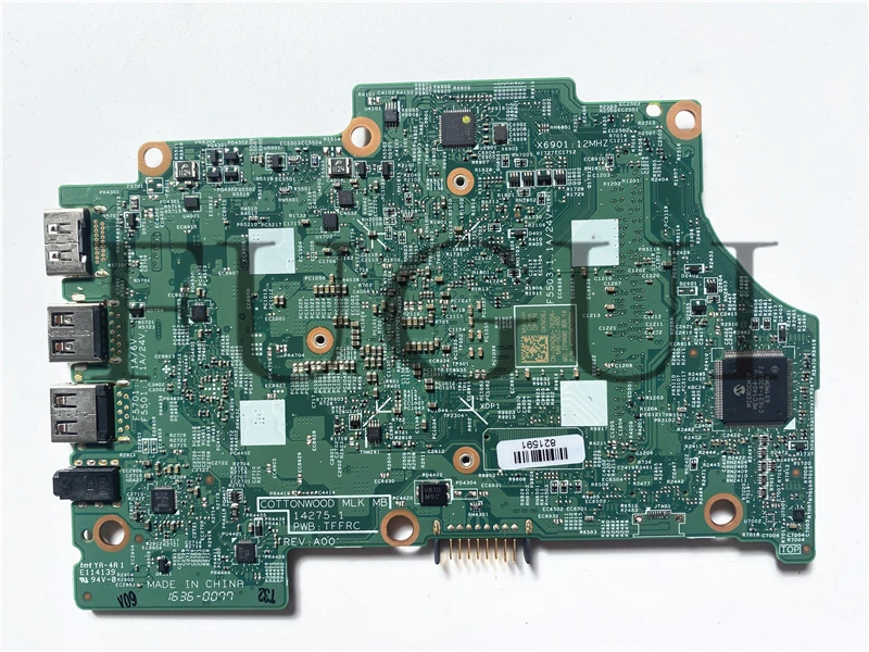Для 7353 7359 0KN06J б/у материнская плата для ноутбука SR2EU i3-6100U 14275-1 полностью