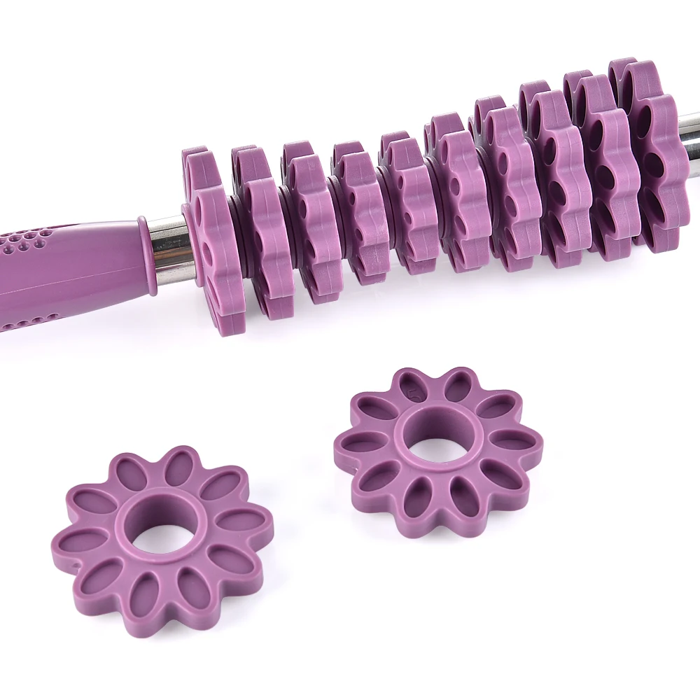 

Body Massage Roller Hand Foot Leg Arm Waist Back Massage Roller Yoga Stick Relax Health Care Tool