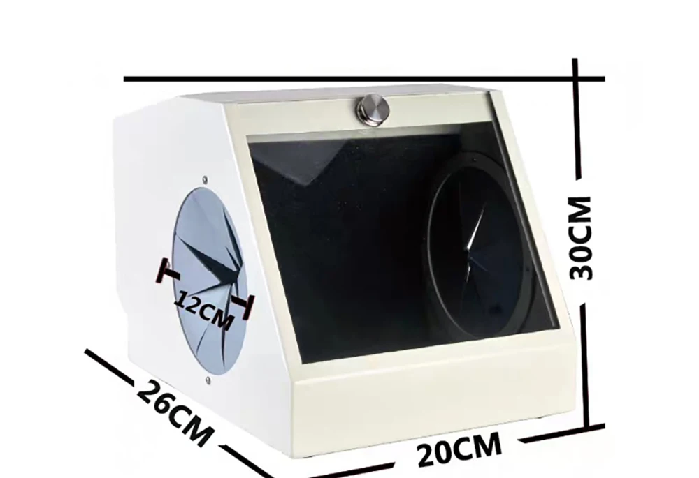 

Hot Etcher Catcher Dust Collector Double Motor Vacuum Extractor for Dental Lab Etching Sandblasting