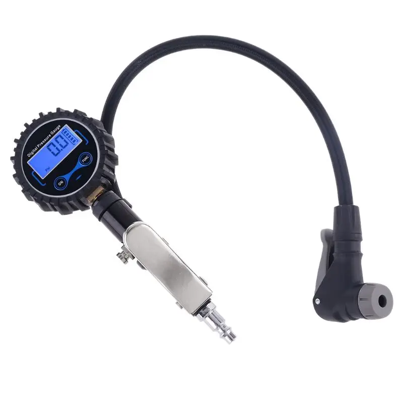 

0-200 PSI Digital Tire Air Inflator with Pressure Gauge Heavy Duty Air Inflator Gauge