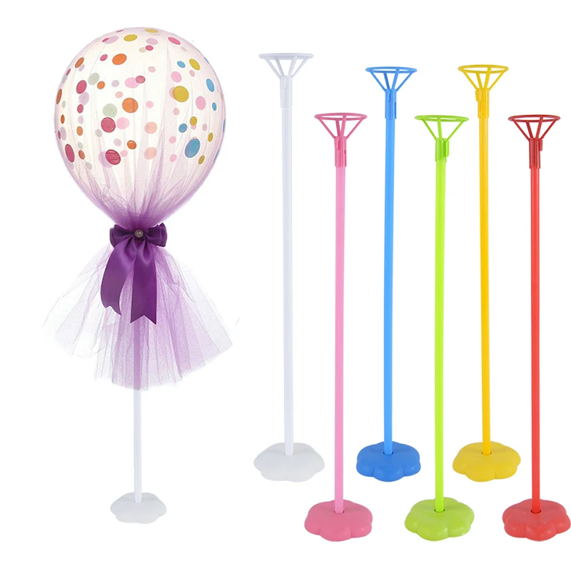 

40cm Wedding Table Decorations Tulle Balloon Stand Balloon Holder Stick Baby Shower Kids Birthday Party Wedding Table Decoration