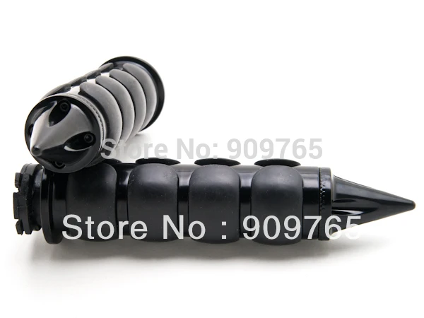 Черные мотоциклетные ручки 1 &quotРуль 25 мм для Harley Nightster Honda Shadow Rebel Sabre VTX VT 750 1300 1800