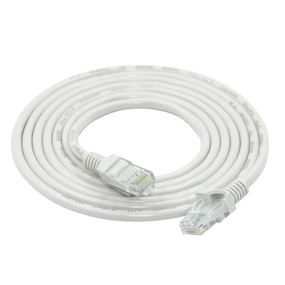 

CAT5e Network Cable 20/30/40/50m RJ45 Connector Waterproof Unshielded LAN Patch Cable Wires for Computer Broadband Home