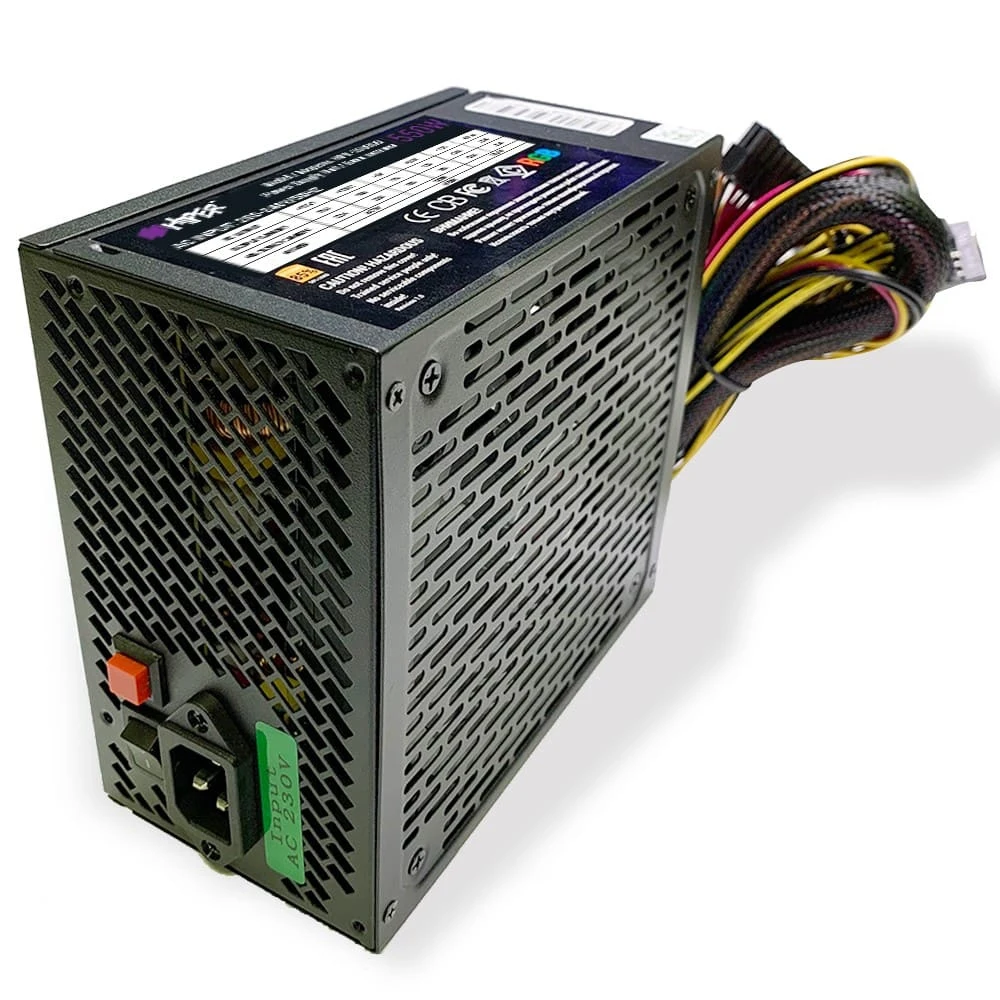 Блок питания HIPER HPB 550RGB 550W ATX 2.31 140х140 mm Fan 5x SATA 2x PCI E 1x CPU EPS12V 200 240 В 20+4 pin|Блоки для
