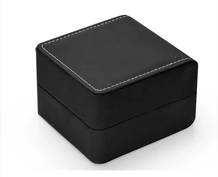 Necklace bracelet storage box watch box PU leather spot clamshell gift box leather box jewelry box watch box