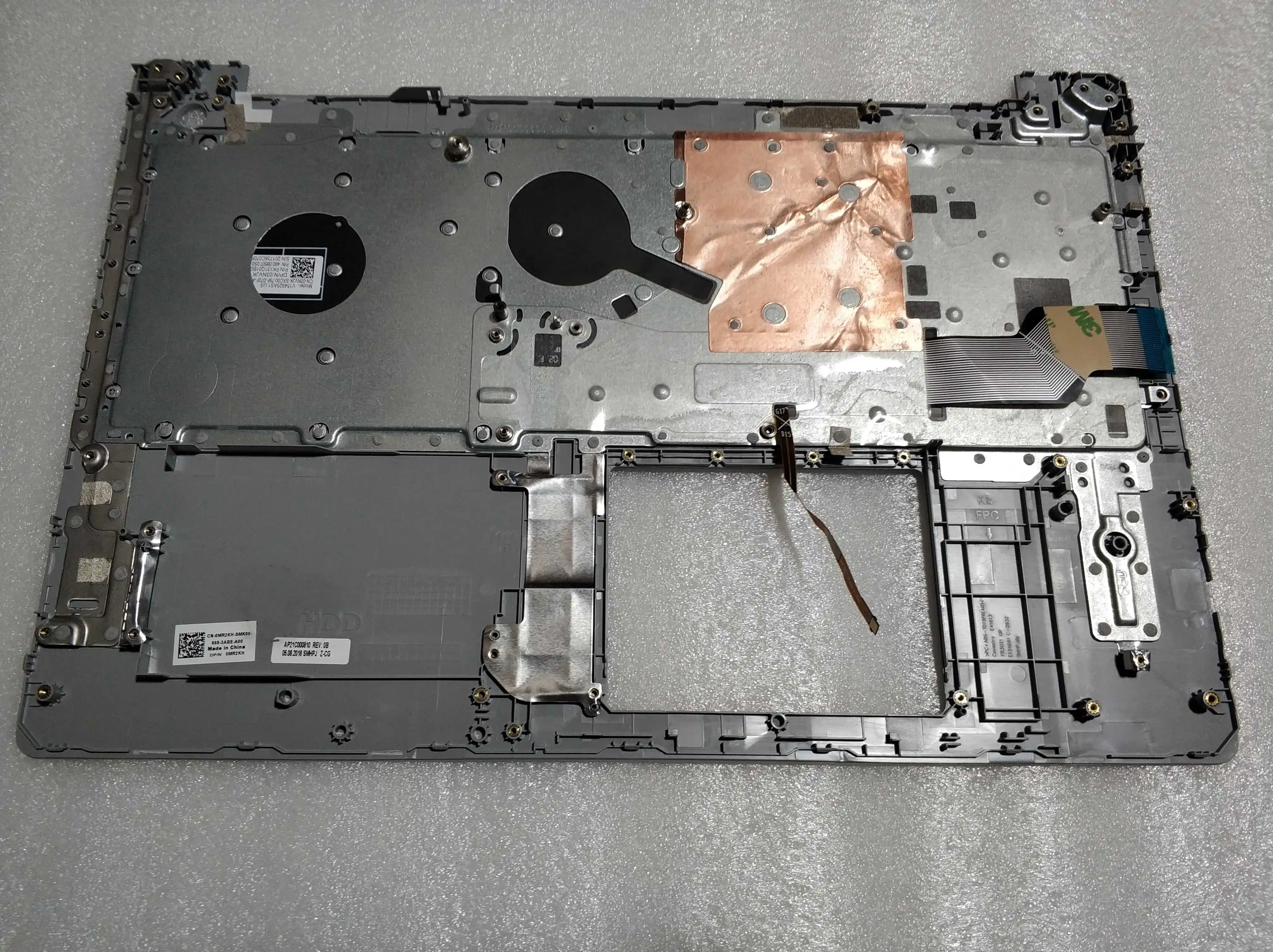 

New for DELL 15 5000 5570 5575 C cover keyboard backlight MR2KH