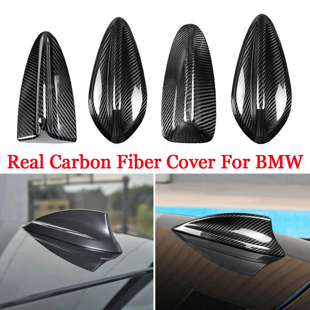 

Real Carbon Fiber Antenna Cover Shark Fin for BMW E90 E92 F20 F30 F10 F34 G30 G20 F15 F16 F21 F45 G30 G20 X4 X5 X6