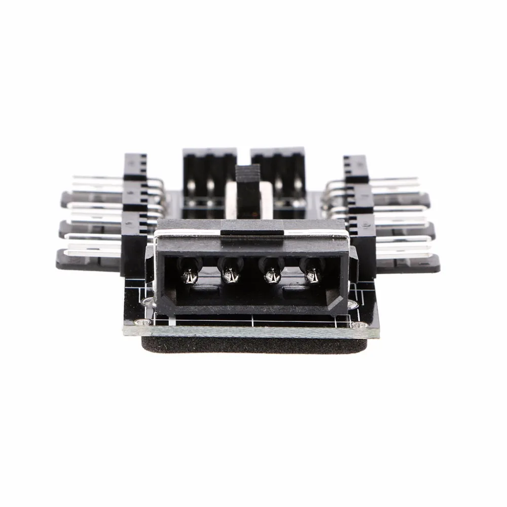 2 уровня скорости ПК IDE Molex от 1 до 8 Way разделитель охлаждающий вентилятор