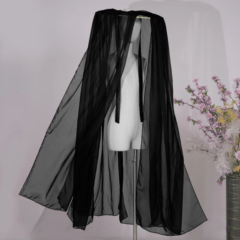 Шляпа с защитой от солнца и УФ-лучей из шифоновой органзы