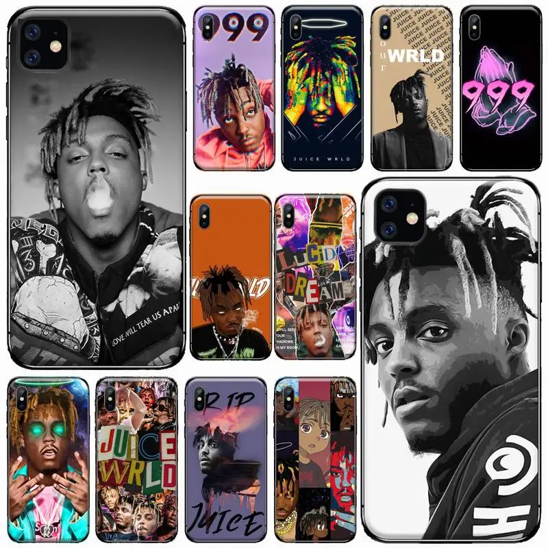 

Juice Wrld Death Race for Love Hop Rap Phone Case for iPhone 11 12 pro XS MAX 8 7 6 6S Plus X 2020 XR Mini