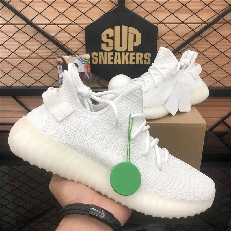 

Fast Shippinp New Designer High Quality Fly Weaving 350 V2 Men's Women's Zapatillas Breathable Male Sneakers Race Running Shoes