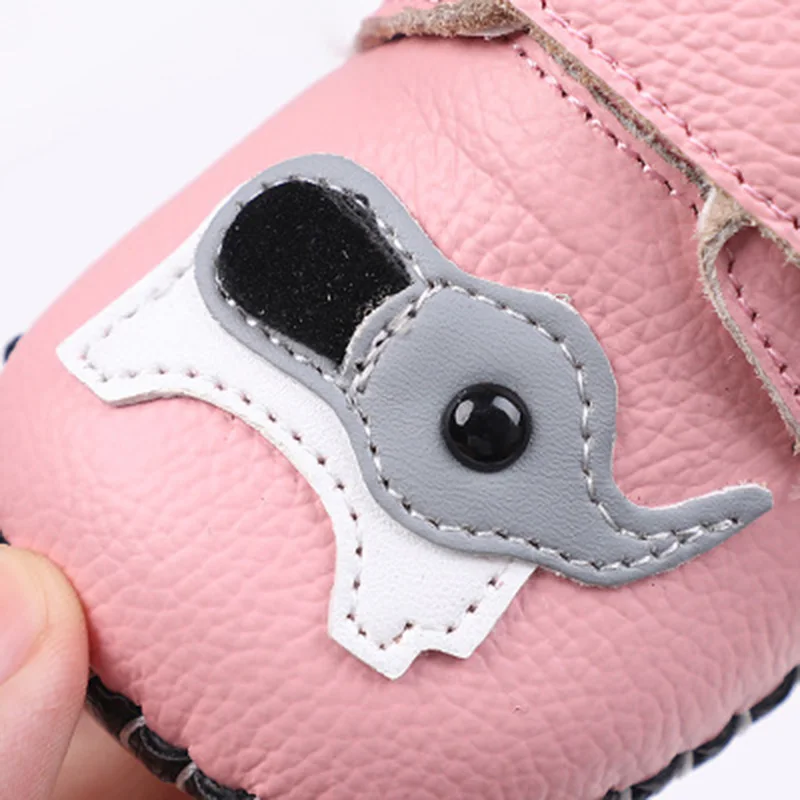 Leather Baby Shoes For Girl Soft Sole Brand Infant Months Autumn Boots 2019 First Walkers Footwear |