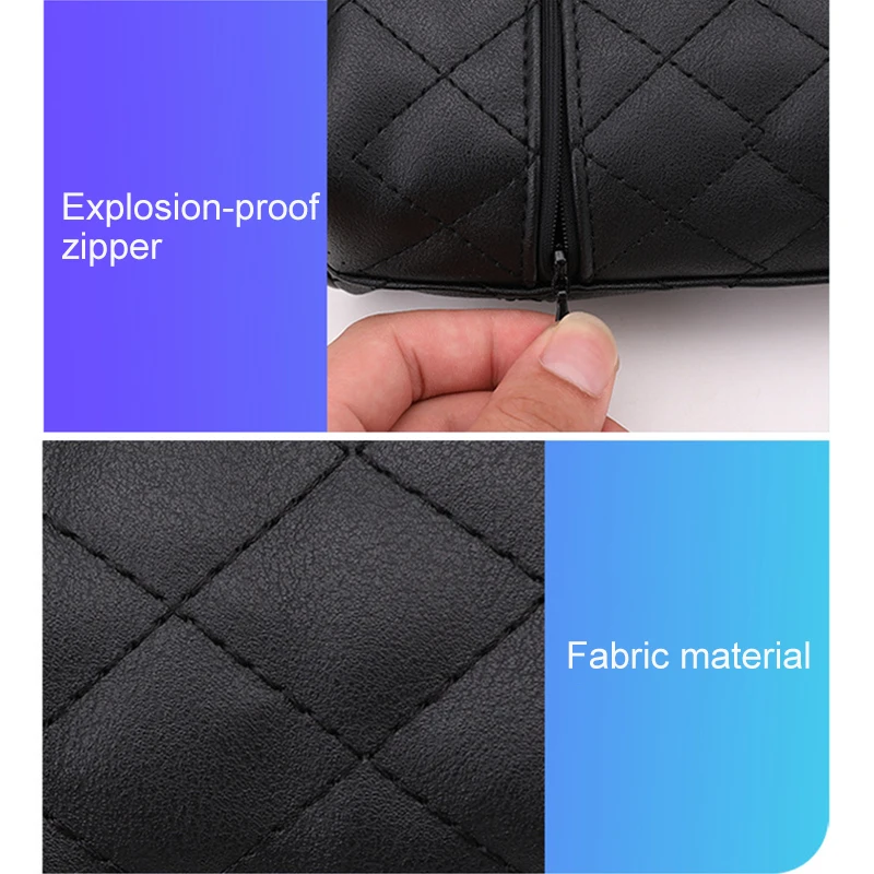 

Car Tissue Storage Box Holder Case Napkin Paper Container for Sun Visor Seat Back F-Best