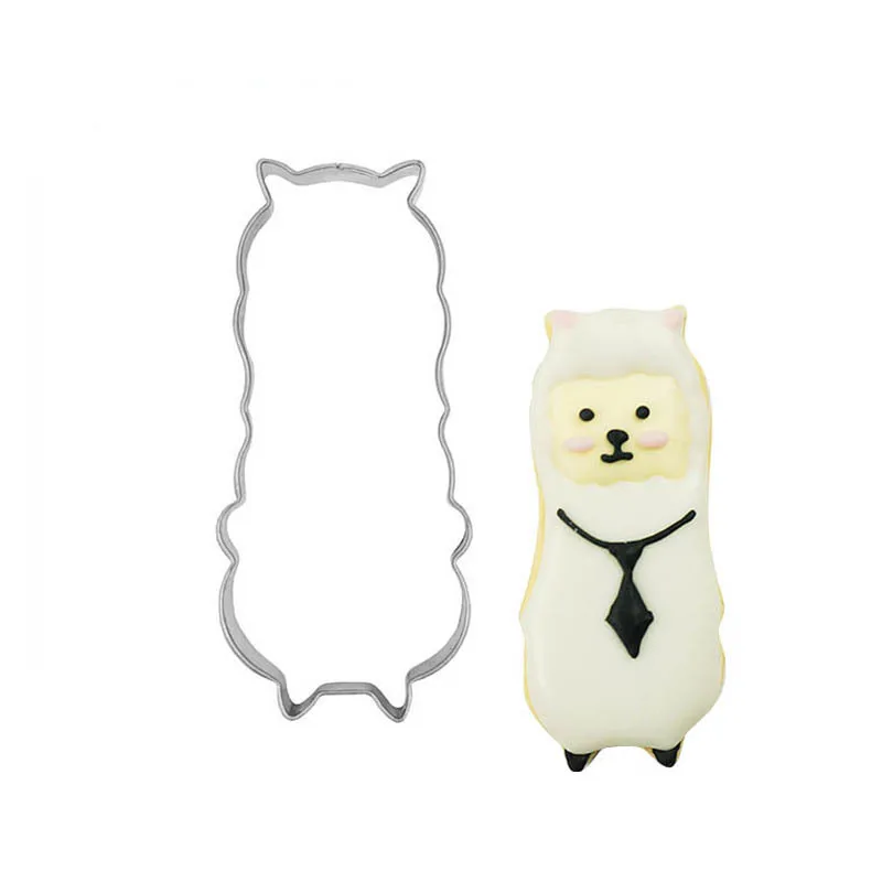 Милый Альпака для приготовления печенья бисквит Фондант нож рубки теста рисунки