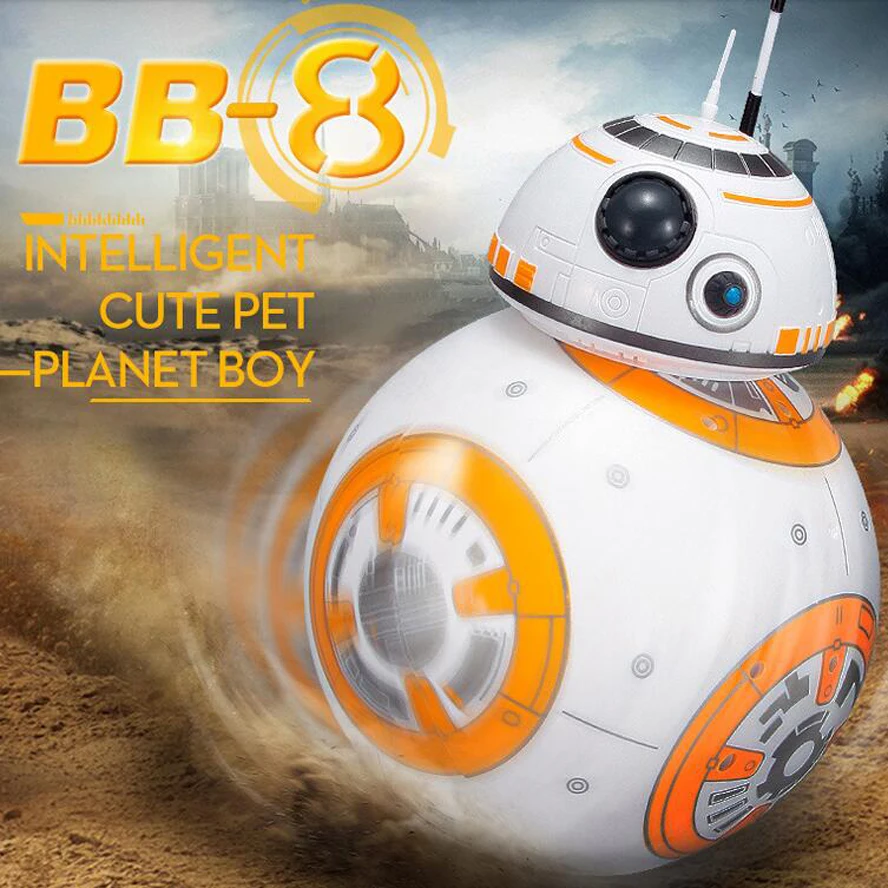 Звездные войны RC BB8 робот интеллектуальное обновление со звуком фигурка смарт