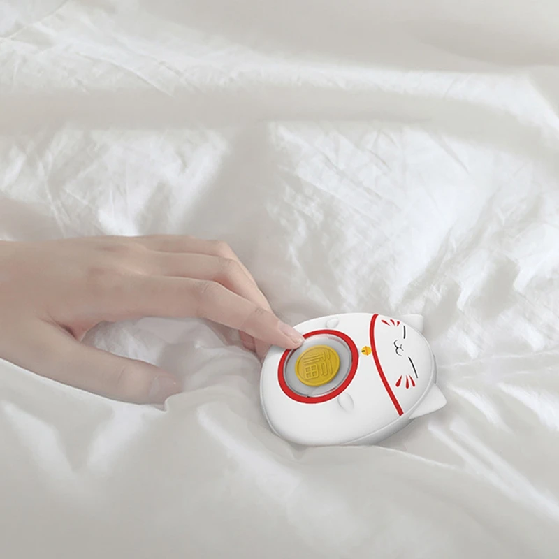 

Lucky Cat Hand Warmer Cute Cartoon Compact USB Hand Warmer Portable 2-In-1 Winter Mini Hand Warmer