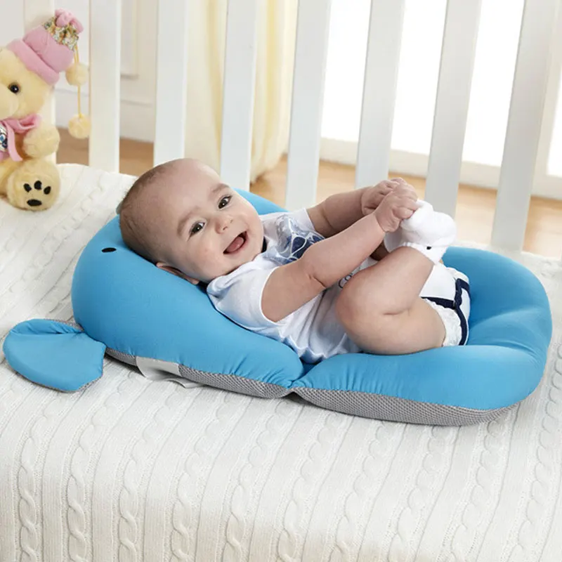 Милая переносная подушка для ванны с животными детского душа нескользящий