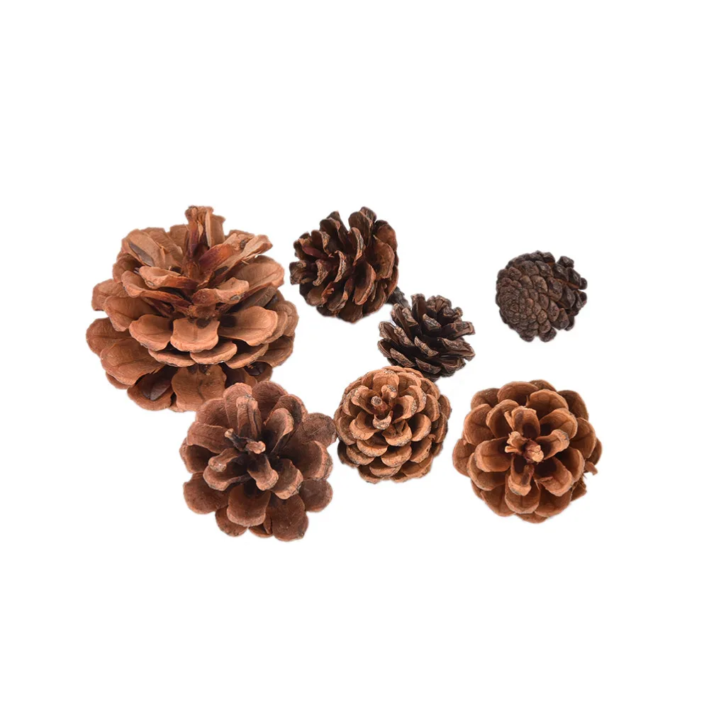 Деревянные шарики Pinecone для домашнего офиса 10 шт./компл. вечерние декоративные