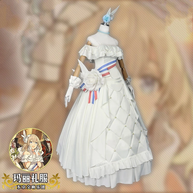 Fate Grand Order Orchestra Marie Antoinette маскарадный костюм для девочек великолепная нарядная