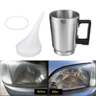 Инструменты для ремонта и обновления автомобильных фар, насадка для покрытия, насадка для автомобильных фар, нагреватель, распылитель, набор для ремонта и обновления автомобильных фар