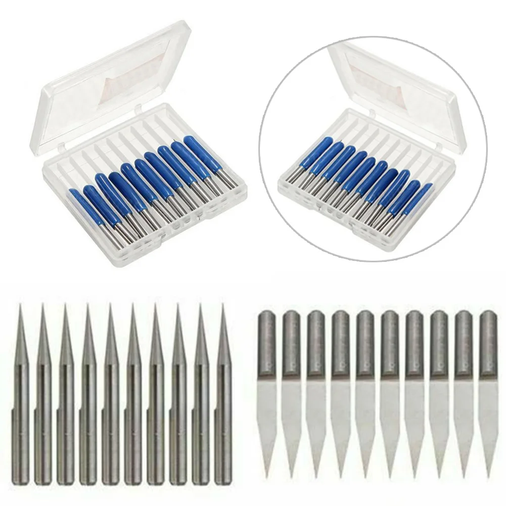 

20 Degree Engraving Bits Kit CNC Router Tool Set 3.175mm Tool 2020 New