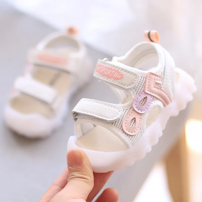 Новинка 2020 детская обувь сандалии для маленьких девочек Повседневная пляжная