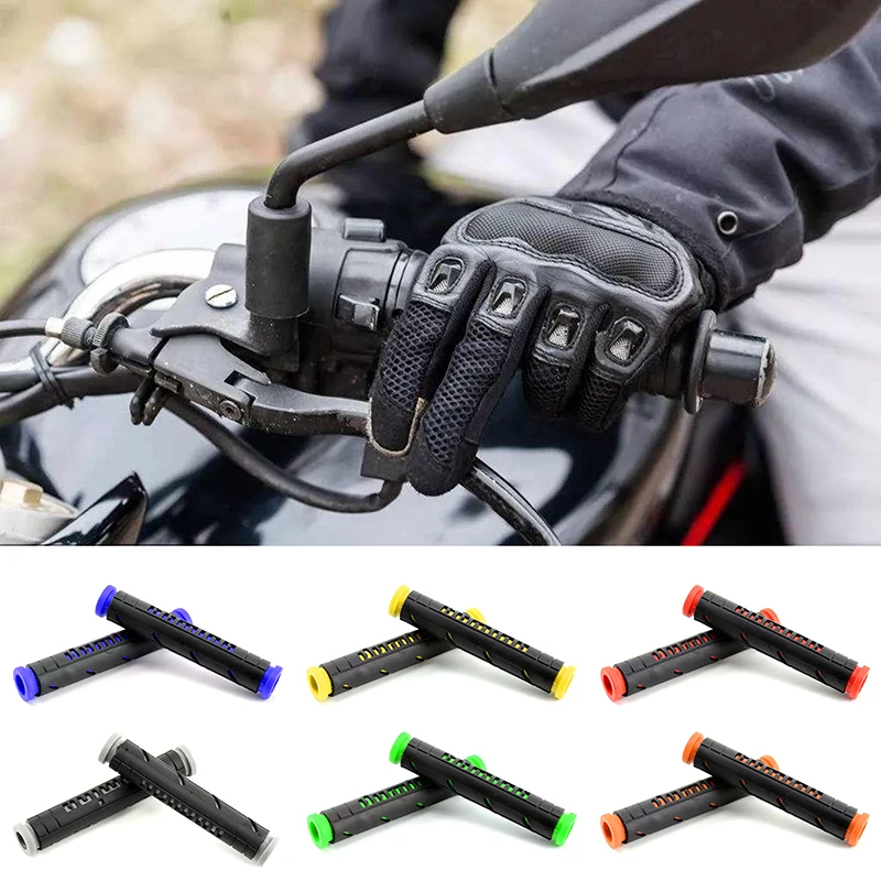 

2Pcs Motorcycle Handgrip Guard Cover Anti-Skid Handlebar Grips Universal Motorbike Brake Clutch Lever Cover Moto Accessories