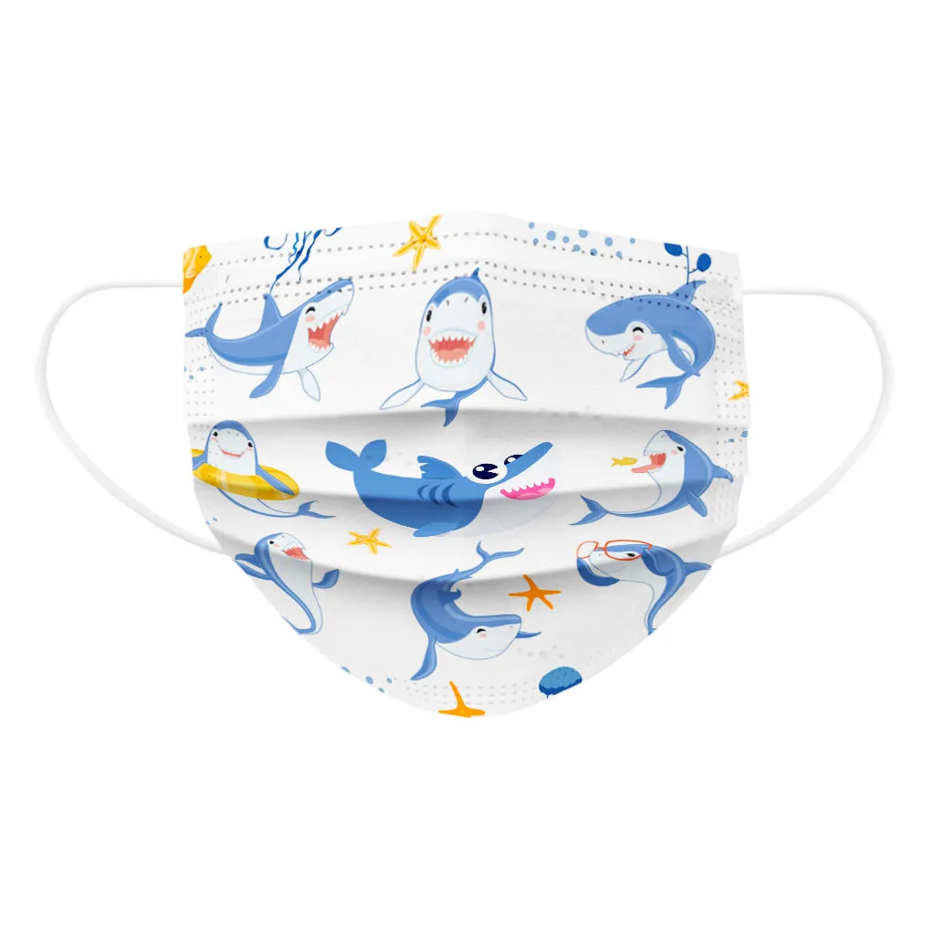 50 шт. детские одноразовые маски для лица промышленные маскарильяс маска