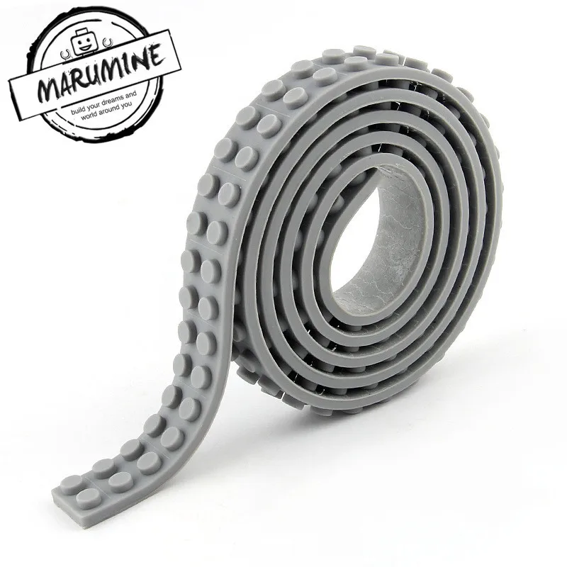 30cm MARUMINE Nimuno петля 30 см Силиконовые опорная пластина с наклейкой для фигурок DIY строительные блоки детские развивающие игрушки - Цвет: 30cm