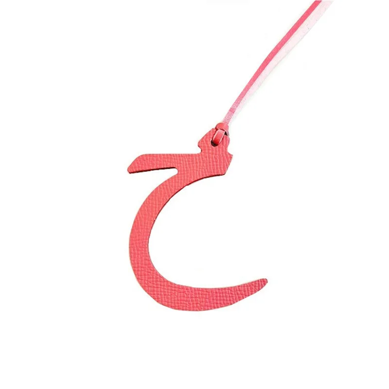 Брелок для рюкзака из натуральной кожи с надписью арабский алфавит | Багаж и