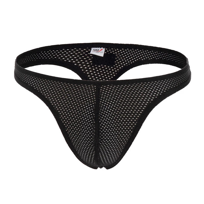 

Mesh nylon breathable men's thong Breathable lightweight thong men Men's low-rise thong Men's mesh thong