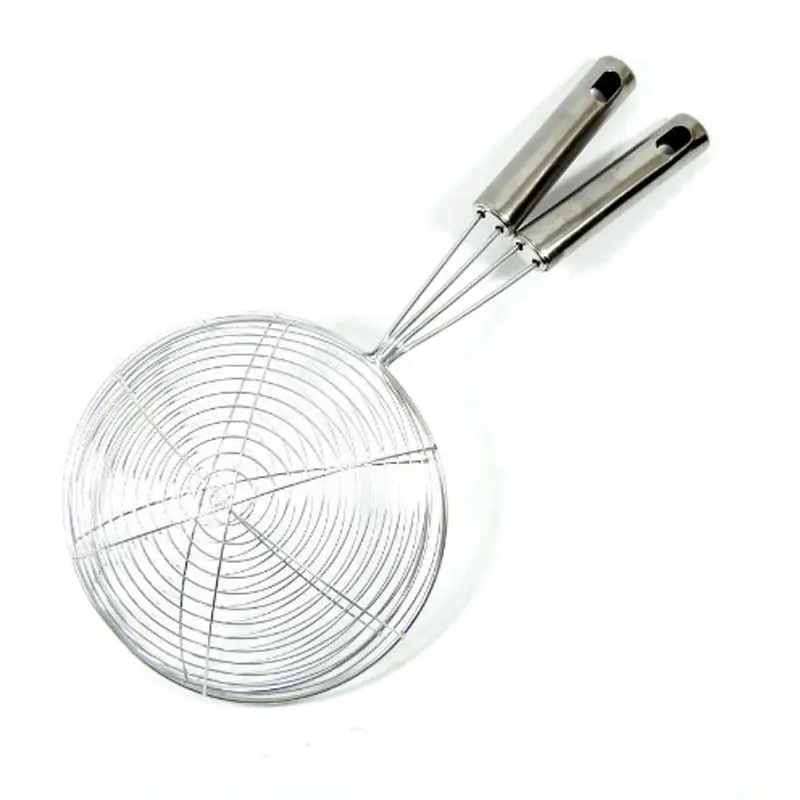 Новая нержавеющая сталь шумовка сетка фритюрница масляный ковш для жарки