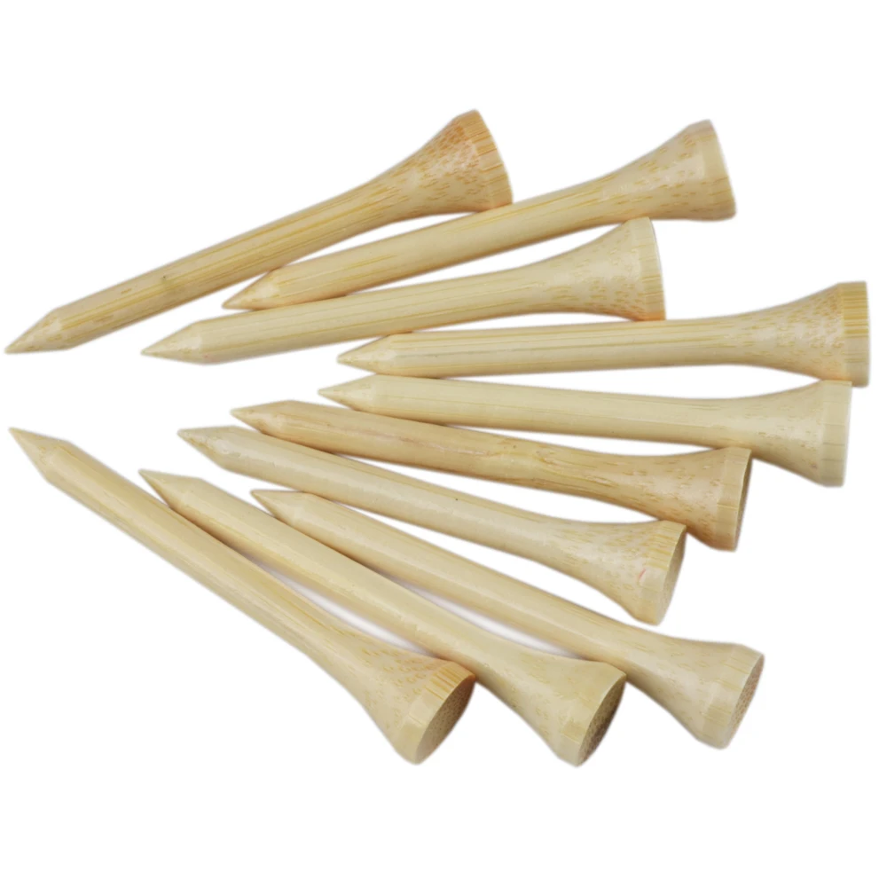 Tees Bamboo Tee Golf Balls Holder 4 Sizes Available Stronger Than Wood Tees Drop Ship Golf Training Aids