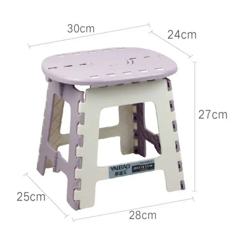 

Plastic Multi Purpose Folding Step Stool Home Train Outdoor Portable Chair Foldable Chair For Kids Use Camping Outdoor Stool
