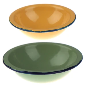 Миниатюрные аксессуары для кукольного домика 112, винтажный мини-кастрюля для супа, тарелка, имитационная модель, мебель, игрушки для украшения кукольного дома