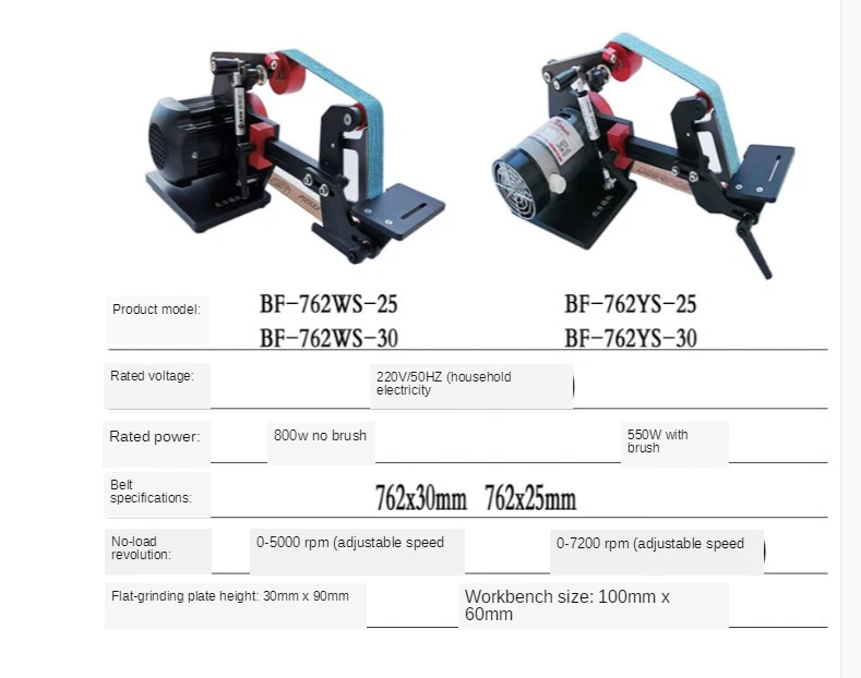 Мини-сделай сам ленточная шлифовальная машина настольная многофункциональная