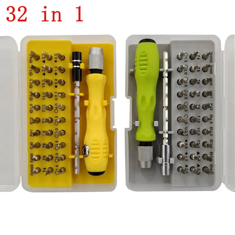 Набор отверток прецизионный Мини магнитный 32 в 1 Телефон Мобильный IPad камера