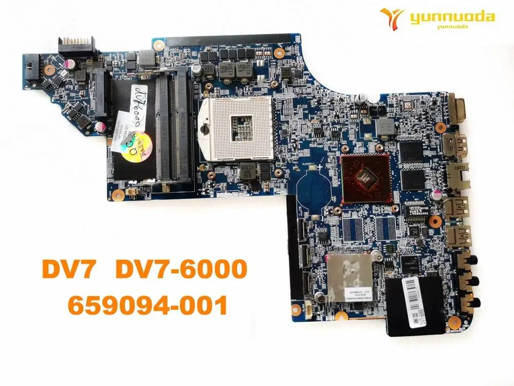 Оригинальная материнская плата для ноутбука HP DV7 6000 659094 001 протестирована хорошая
