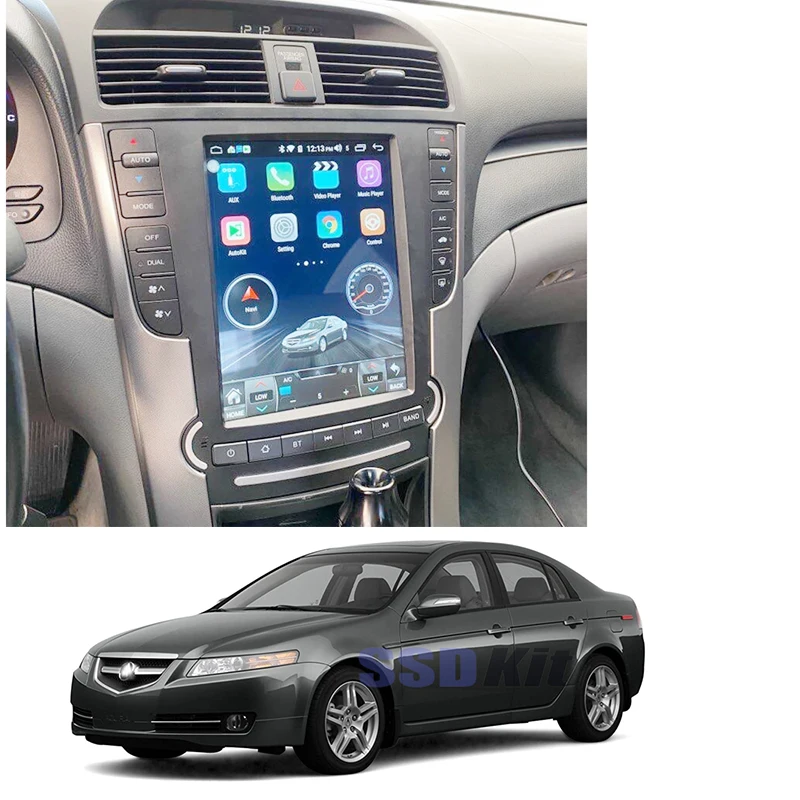 Автомобильный Android Интернет мультимедиа Navi для ACURA TL UA6 UA7 2004 ~ 2008 аудио стерео CarPlay